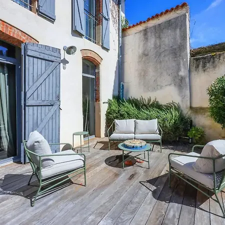Maison Gambetta - Piscine - Hypercentre - Vakantiehuis Lisle-sur-Tarn